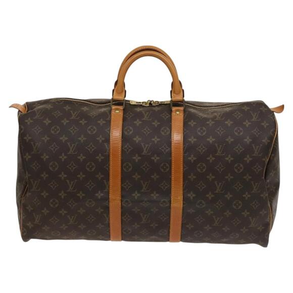 LOUIS VUITTON Monogram Keepall 55 Boston Bag M41424 - Picture 13 of 16
